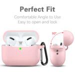 Coque Techsuit Silicone Case pour AirPods Pro 3 - Dark Pink – Image 3