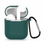 Coque Techsuit Silicone Case pour AirPods 1 / 2 - Dark Green