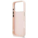 Coque porte-cartes Karl Lagerfeld Hardcase Leather K&C Print & Pocket pour iPhone 17 Pro - Pink – Image 6