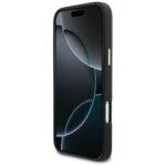 Coque Karl Lagerfeld Hardcase Leather Khead Logo MagSafe pour iPhone 17 Pro Max - Black – Image 6