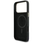 Coque Karl Lagerfeld Hardcase Leather Khead Logo MagSafe pour iPhone 17 Pro Max - Black – Image 4