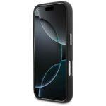 Coque Karl Lagerfeld Hardcase Leather K&C Head Pin MagSafe pour iPhone 17 Pro Max - Black – Image 6