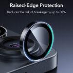 Protection d'objectif ESR Armorite Camera Lens Protectors pour Samsung Galaxy S26 Ultra - Black – Image 2