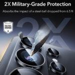 Protection d'objectif ESR Armorite Camera Lens Protectors pour Samsung Galaxy S26 Ultra - Black – Image 3