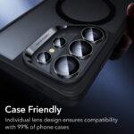 Protection d'objectif ESR Armorite Camera Lens Protectors pour Samsung Galaxy S26 Ultra - Black – Image 5