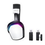 Casque gamer sans fil Acefast H11 avec micro - White – Image 2