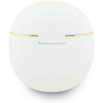 Écouteurs True Wireless Guess Gold Line Triangle avec Bluetooth 6 et boîtier USB-C - Blanc – Image 4