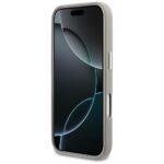 Coque Karl Lagerfeld Hardcase Leather MagSafe with K Head Logo pour iPhone 17 Pro Max - Grey – Image 5