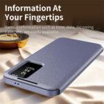 Étui portefeuille Techsuit SmartView Series pour Samsung Galaxy A37 - Purple – Image 4