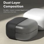 Coque Ringke Silicone pour Samsung Galaxy Buds4 Pro - Black – Image 5