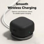 Coque Ringke Silicone pour Samsung Galaxy Buds4 Pro - Black – Image 3