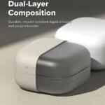 Coque Ringke Silicone pour Samsung Galaxy Buds4 Pro - Stone – Image 3