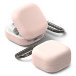 Coque Ringke Silicone pour Samsung Galaxy Buds4 Pro - Pink Sand