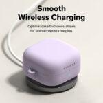 Coque Ringke Silicone pour Samsung Galaxy Buds4 Pro - Light Purple – Image 3