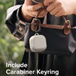 Coque Ringke Onyx Magnetic pour Samsung Galaxy Buds4 Pro - Warm Grey – Image 5