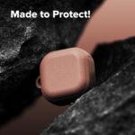 Coque Ringke Onyx Magnetic pour Samsung Galaxy Buds4 Pro - Constant Coral – Image 3