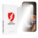 Lot de 2 protections d'écran Smart Protection Premium Classic pour Motorola Moto G77 - Clear