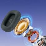 Casque Bluetooth Yesido EP10 filaire et sans fil, BT 5.4, batterie 400 mAh - Black – Image 4