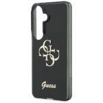 Coque Guess IML Big Metal 4G Script pour Samsung Galaxy S26 - Black – Image 5