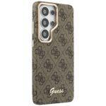 Coque Guess 4G Script MagSafe pour Samsung Galaxy S26 Ultra - Brown – Image 2
