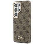 Coque Guess 4G Script MagSafe pour Samsung Galaxy S26 Ultra - Brown – Image 3