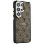 Coque Guess 4G Embossed Ring MagSafe pour Samsung Galaxy S26 Ultra - Brown – Image 3