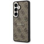 Coque Guess 4G Embossed Ring MagSafe pour Samsung Galaxy S26 - Brown – Image 5