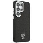 Coque Guess Fixed Glitter Triangle Logo MagSafe pour Samsung Galaxy S26 Ultra - Black – Image 3