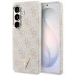 Coque Guess 4G Triangle Logo MagSafe pour Samsung Galaxy S26 - Pink