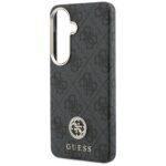 Coque Guess Rhinestone Round Logo MagSafe pour Samsung Galaxy S26 - Black – Image 5