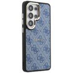 Coque Guess 4G Embossed Ring MagSafe pour Samsung Galaxy S26 Ultra - Blue – Image 3