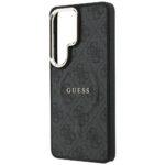 Coque Guess 4G Embossed Ring MagSafe pour Samsung Galaxy S26 Ultra - Black – Image 5