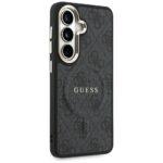Coque Guess 4G Embossed Ring MagSafe pour Samsung Galaxy S26 - Black – Image 2