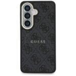 Coque Guess 4G Embossed Ring MagSafe pour Samsung Galaxy S26 - Black – Image 3
