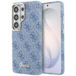 Coque Guess 4G Script MagSafe pour Samsung Galaxy S26 Ultra - Blue