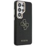 Coque Guess Grained Big 4G Metal Logo pour Samsung Galaxy S26 Ultra - Black – Image 2