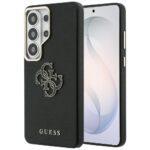 Coque Guess Grained Big 4G Metal Logo pour Samsung Galaxy S26 Ultra - Black