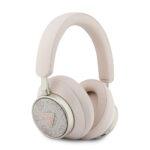 Casque Bluetooth Guess 4G Triangle Logo avec ENC, Bluetooth 5.4 et jusqu'à 45 h - Pink