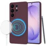 Coque Techsuit SoftFlex MagSafe pour Samsung Galaxy S26 Ultra - Plum Red