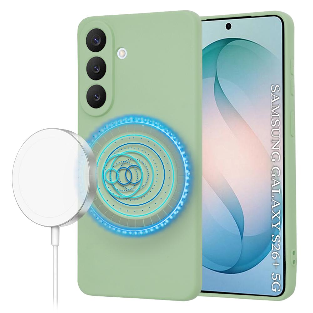 2924923 Coque Techsuit SoftFlex MagSafe pour Samsung Galaxy S26 Plus - Mint Green – Image 1