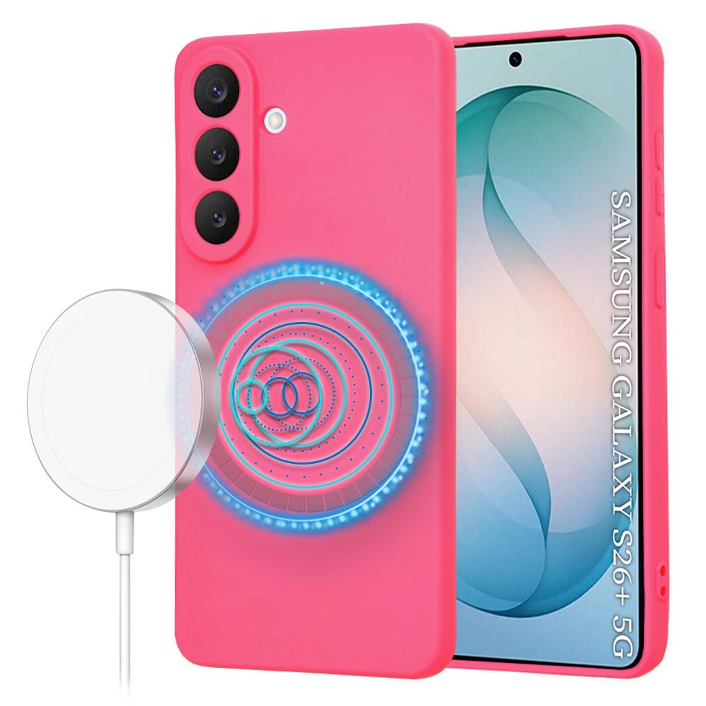 2925025 Coque Techsuit SoftFlex MagSafe pour Samsung Galaxy S26 Plus - Hot Pink – Image 1