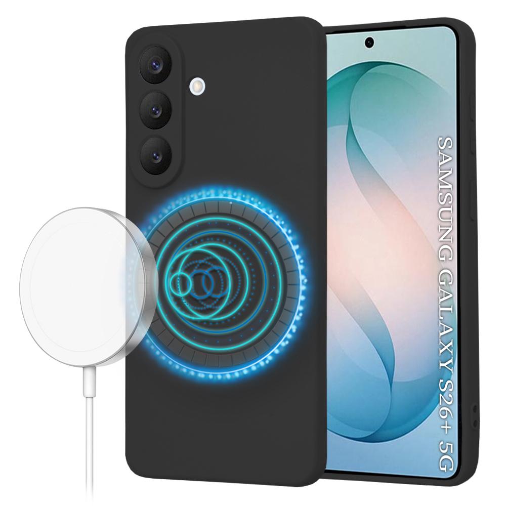 2925169 Coque Techsuit SoftFlex MagSafe pour Samsung Galaxy S26 Plus - Black – Image 1