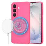 Coque Techsuit SoftFlex MagSafe pour Samsung Galaxy S26 - Hot Pink