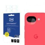 Lot de 4 protection de caméra 3mk Lens Protection pour Google Pixel 10a - Clear