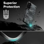 Coque Ringke Onyx pour Samsung Galaxy A57 - Camo Black – Image 5
