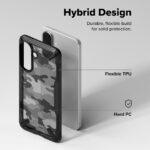 Coque Ringke Fusion X pour Samsung Galaxy A57 - Camo Black – Image 6