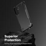 Coque Ringke Fusion X pour Samsung Galaxy A57 - Black – Image 5