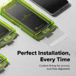 Lot de 2 protections d'écran Ringke Easy Slide Tempered Glass pour Samsung Galaxy A57 - Clear – Image 6