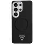 Coque Guess Embossed Ring Triangle Logo MagSafe pour Samsung Galaxy S26 Ultra - Black – Image 3