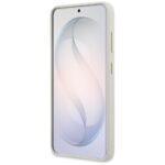 Coque Guess Rhinestone Round Logo MagSafe pour Samsung Galaxy S26 - Beige – Image 5